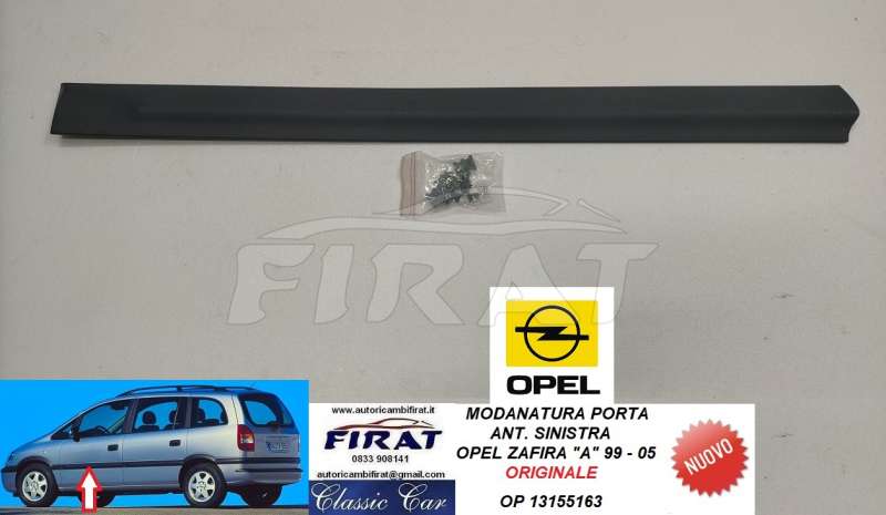 MODANATURA PORTA OPEL ZAFIRA 99-05 ANT.SX (13155163)